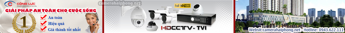 Nhà phân phối camera quan sát, camera wifi, camera hành trình, camera giấu kín lớn nhất Hải Phòng
