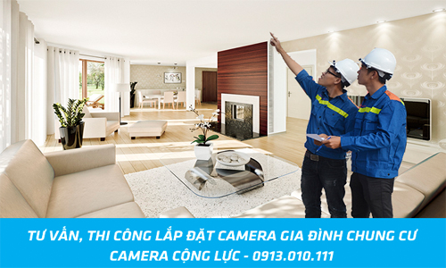 Lắp Đặt Camera Quan Sát Cho Gia Đình Chung Cư