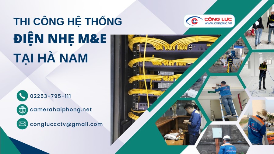 Nhà Thầu Điện Nhẹ M&E Thi Công Uy Tín Ở Tỉnh Hà Nam