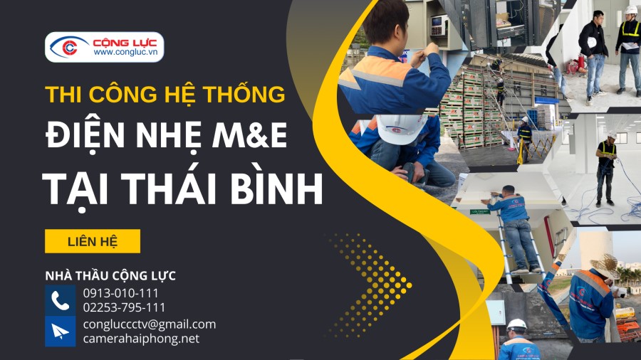 Nhà Thầu Điện Nhẹ M&E Thi Công Chuyên Nghiệp Tại Thái Bình