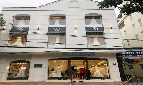 Thi Công Trọn Gói Camera Quan Sát Tại Showroom Áo Cưới An Trang 39 Cát Cụt