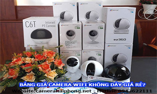 Bảng Giá Camera Wifi Giá Rẻ | Tặng Thẻ Nhớ + Lắp Đặt Miễn Phí