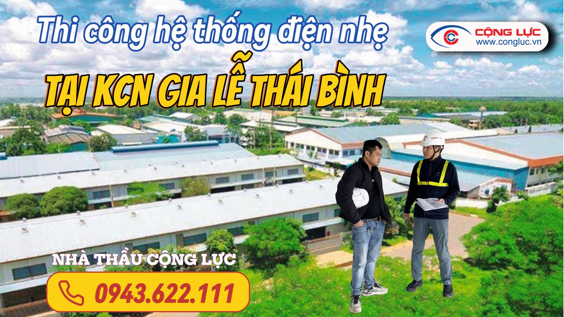 Thi Công Hệ Thống Điện Nhẹ M&E Ở KCN Gia Lễ Thái Bình