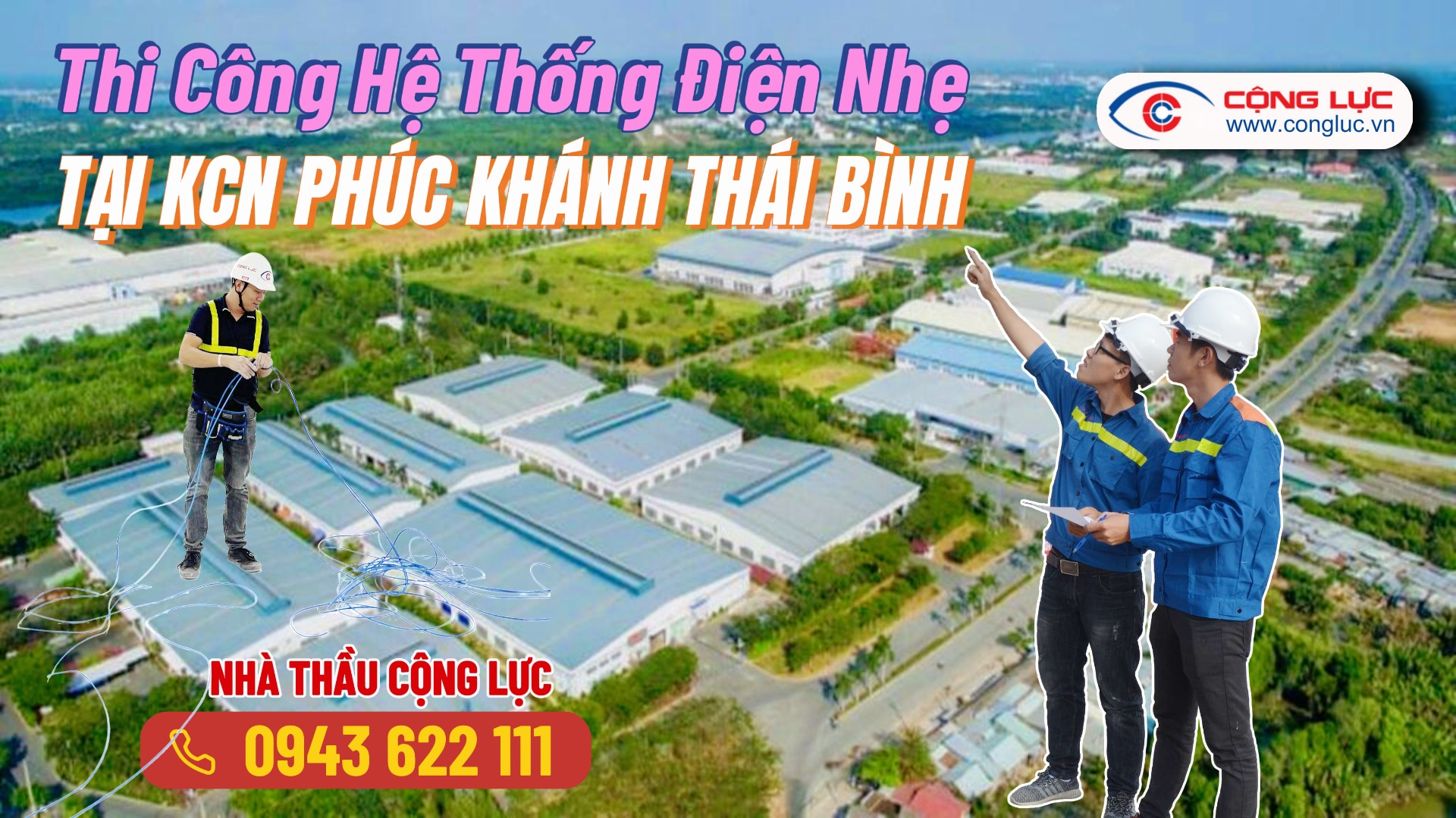 Nhà thầu thi công hệ thống điện nhẹ tại KCN Phúc Khánh Thái Bình