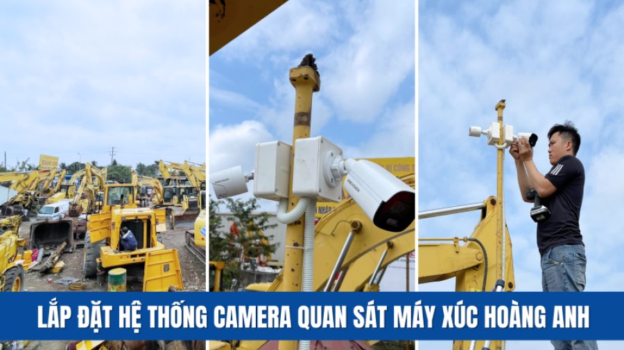 Lắp Camera Xưởng Máy Công Trình Hoàng Anh Tại Đường 5,Quán Toan,Hồng Bàng
