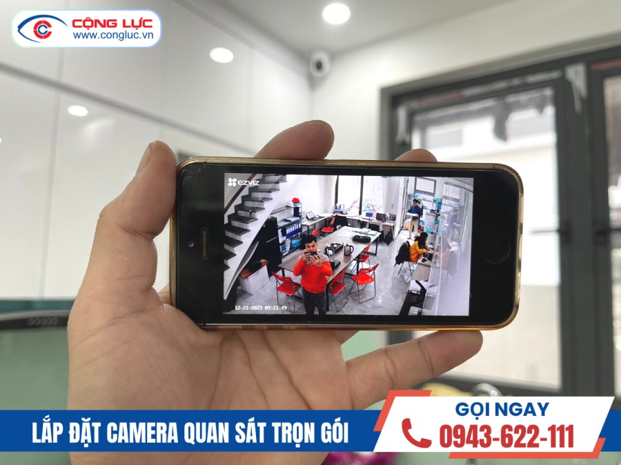 Lắp Camera Wifi Thu Tiếng Trong Nhà Cho Công Ty Tại Huyện Thuỷ Nguyên