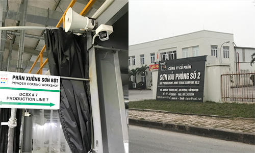 Lắp Hệ Thống Camera An Ninh Nhà Máy CTy Sơn Hải Phòng Số 2 Tại KCN Tràng Duệ