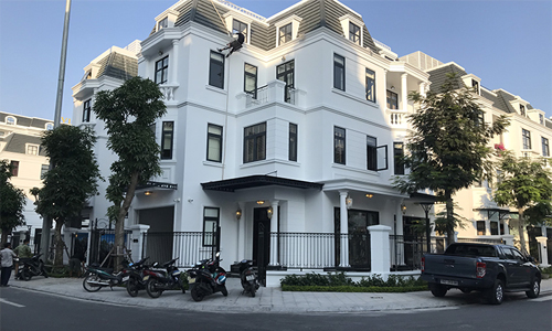 Lắp Đặt Camera Quan Sát Tại Biệt Thự Đơn Lập Manhattan 18-09 Vinhomes Hải Phòng