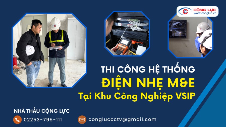 Nhà Thầu Điện Nhẹ Thi Công Chất Lượng Cao Tại KCN VSIP Hải Phòng