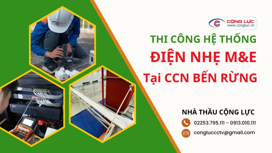 Đơn Vị Thi Công Điện Nhẹ M&E Chuyên Nghiệp Ở CCN Bến Rừng Thuỷ Nguyên