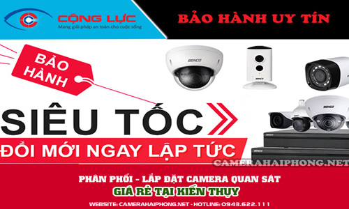 Lắp Đặt Camera Quan Sát Giá Rẻ Tại Kiến Thụy, Hải Phòng