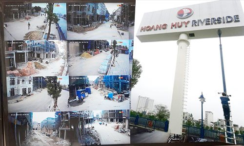 CAMERA CỘNG LỰC Hợp Tác Cùng Tập Đoàn Hoàng Huy Lắp Đặt Camera Quan Sát Dự Án Hoàng Huy Riverside