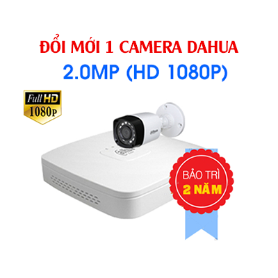 Đổi 1 Camera Dahua 2 Megapixel Cũ Lấy Mới