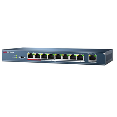 Switch Hikvision DS-3E0109P-E 8 Cổng 100M