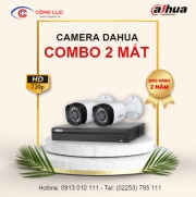 Trọn Bộ 2 Camera Dahua 1 Megapixel