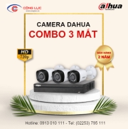 Trọn Bộ 3 Camera Dahua 1 Megapixel