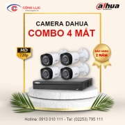 Trọn Bộ 4 Camera Dahua 1 Megapixel