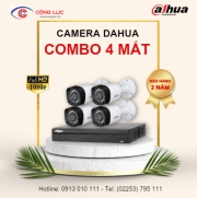 Trọn Bộ 4 Camera Dahua 2 Megapixel