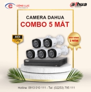 Trọn Bộ 5 Camera Dahua 1 Megapixel