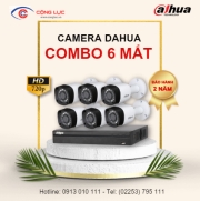 Trọn Bộ 6 Camera Dahua 1 Megapixel