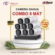 Trọn Bộ 8 Camera Dahua 2 Megapixel