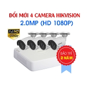 Đổi 4 Camera Hikvision 2 Megapixel Cũ Lấy Mới