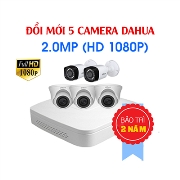 Đổi 5 Camera Dahua 2 Megapixel Cũ Lấy Mới
