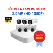 Đổi 6 Camera Dahua 2 Megapixel Cũ Lấy Mới