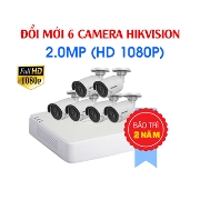 Đổi 6 Camera Hikvision 2 Megapixel Cũ Lấy Mới