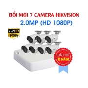 Đổi 7 Camera Hikvision 2 Megapixel Cũ Lấy Mới