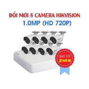 Đổi 8 Camera Hikvision 1 Megapixel Cũ Lấy Mới