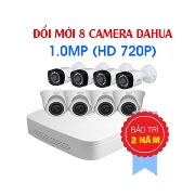 Đổi 8 Camera Dahua 1 Megapixel Cũ Lấy Mới