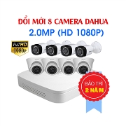 Đổi 8 Camera Dahua 2 Megapixel Cũ Lấy Mới