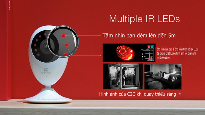 camera wifi Ezviz C2C 1080P