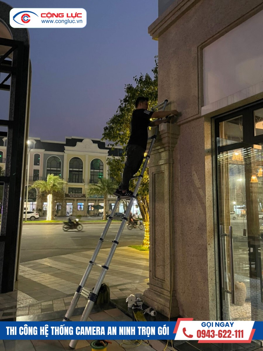 lắp camera quan sát không dây nhà hàng tại tỉnh hưng yên