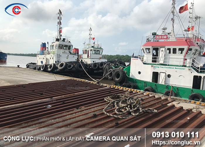 lắp đặt camera cho cầu cảng hải phòng
