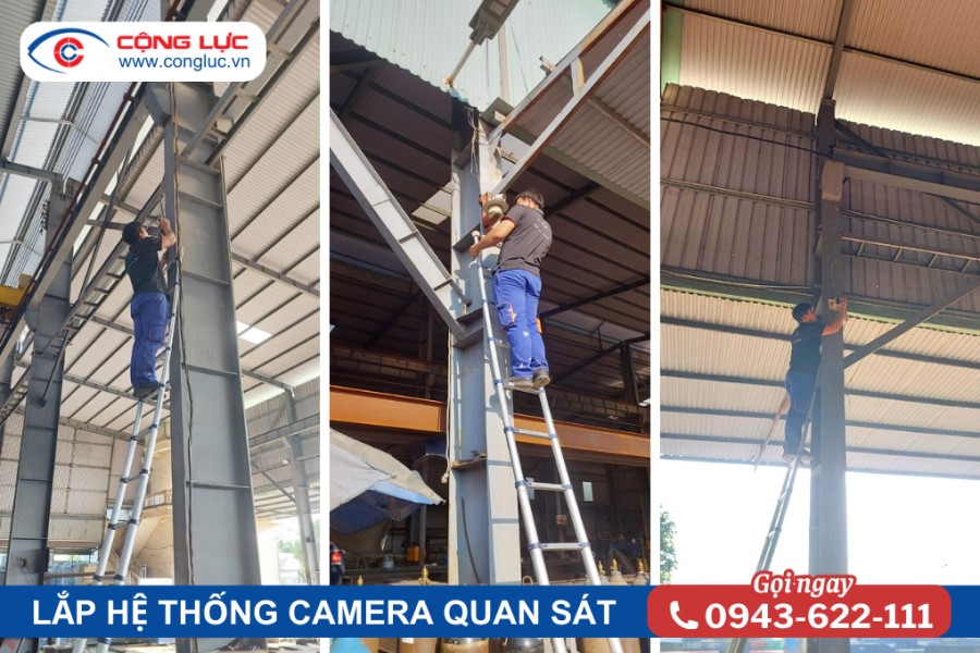 lắp camera tại công ty hương giang 173 ngô quyền hải phòng