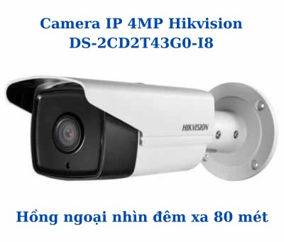 lắp đặt camera IP 4MP Hikvision DS-2CD2T43G0-I8 tại công ty sao đỏ kcn nam đình vũ hải phòng