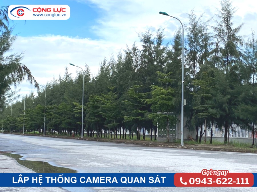lắp camera an ninh tại tuyến đường công ty sao đỏ hải phòng
