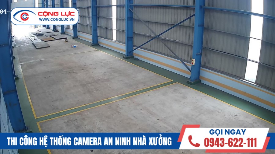 lắp đặt camera an ninh nhà xưởng tại hồng bàng hải phòng