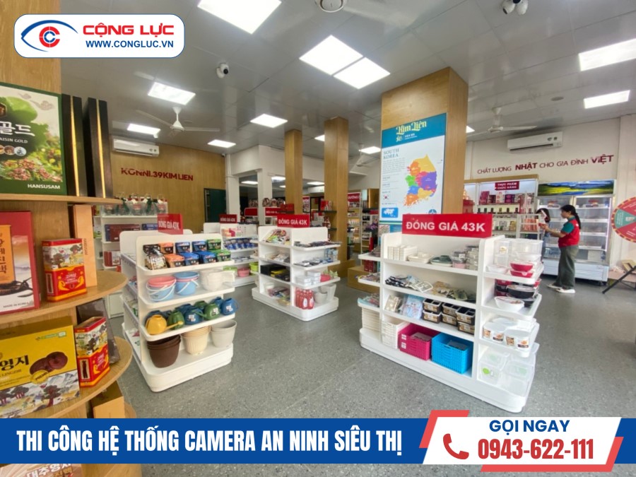 lắp camera tại siêu thị konni 39 sầm sơn thanh hoá