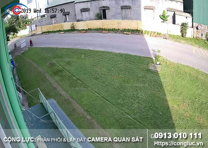 hình ảnh camera quan sát công ty xăng dầu Mipec chi nhánh Hải Phòng