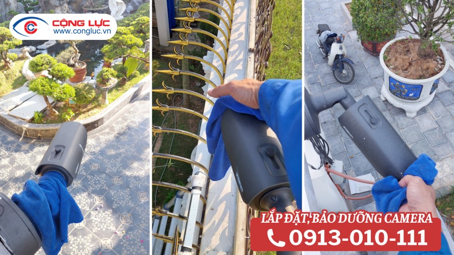 bảo trì bảo dưỡng hệ thống camera nhà biệt thự tại tỉnh hưng yên