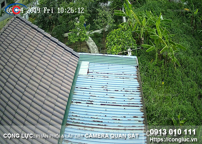hình ảnh lắp đặt camera nhà biệt thự tại khu nhà ở anh dũng dương kinh hải phòng 13