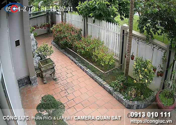 hình ảnh lắp đặt camera nhà biệt thự tại khu nhà ở anh dũng dương kinh hải phòng 18