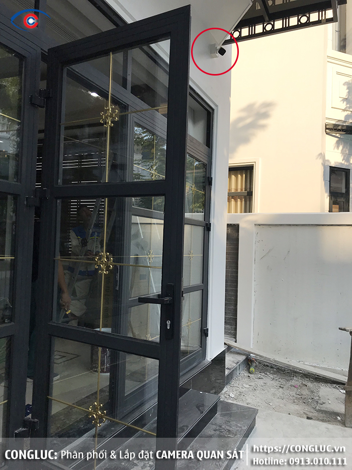 lắp đặt camera quan sát biệt thự đơn lập manhattan 18-09 vinhomes imperia 1
