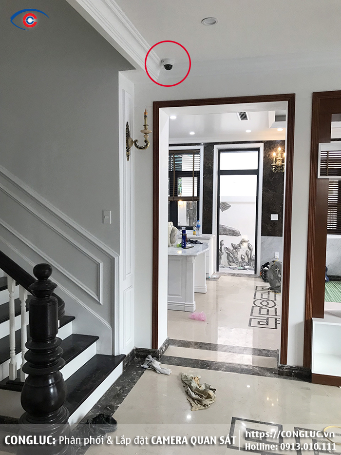 lắp đặt camera quan sát biệt thự đơn lập manhattan 18-09 vinhomes imperia 3