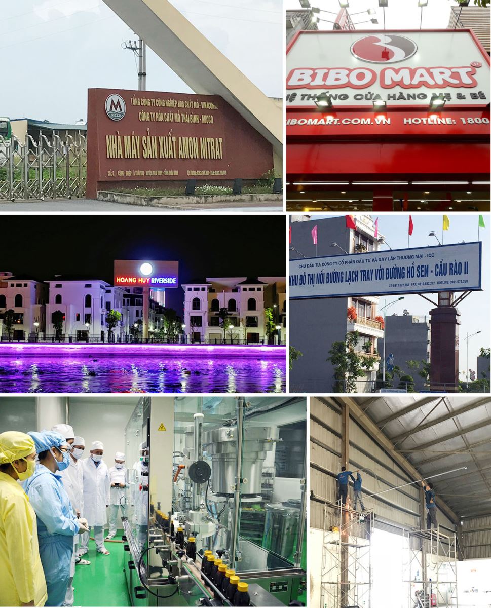 các dự án lắp đặt camera cộng lực đã thi công