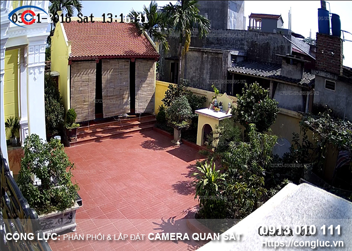 Chất lượng hình ảnh hệ thống camera quan sát gia đình