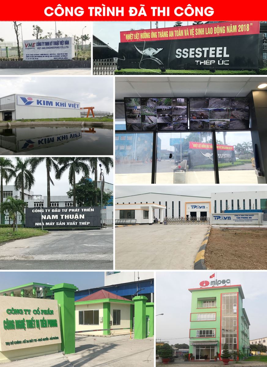 công trình lắp đặt camera cộng lực đã thi công